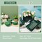 12 Pack Large Size 8.5 x 6.7 Inch Floral Foam Bowl Floral Arrangements Supplies Foam in Bowls Flower Bowl with Blocks Kits for Table Party Wedding Festival Flower Holiday Decorating